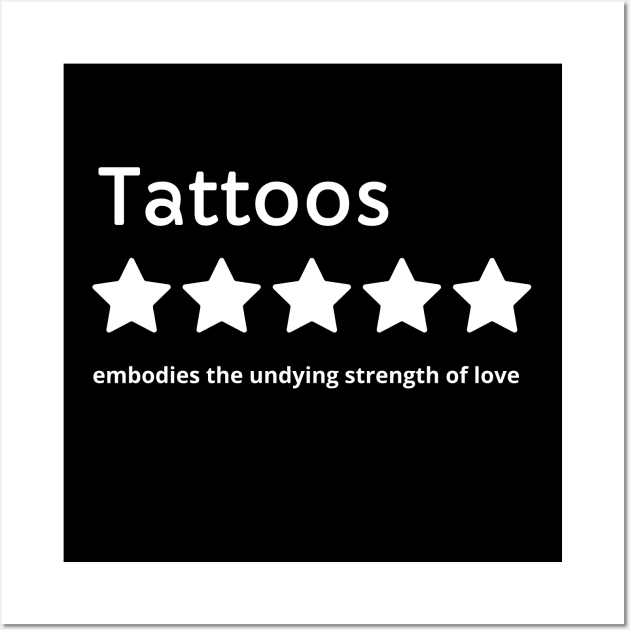 tattoos five stars Wall Art by mdr design